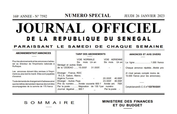 Décret n° 2022-2295 du 28 décembre 2022 portant Code des marchés publics