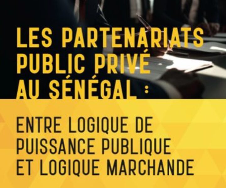 PARUTION D’UN LIVRE SUR LES CONTRATS DE PARTENARIAT PUBLIC-PRIVE : Un expert pose un regard critique sur le nouveau cadre des PPP au Sénégal