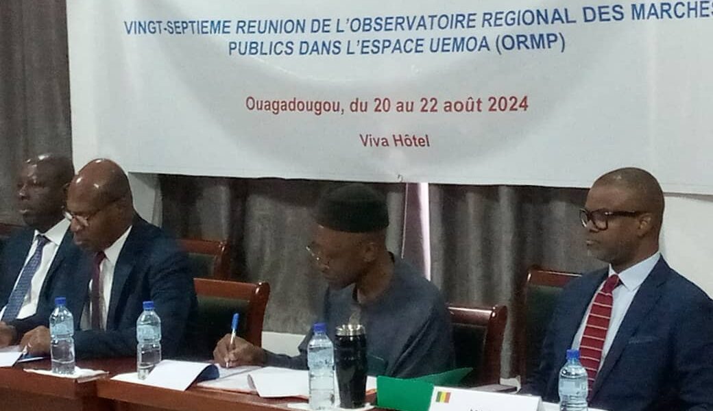 27e REUNION DE L’ORMP : Les experts des pays de l’UEMOA en concertation à Ouagadougou