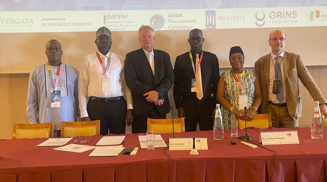 10E CONFÉRENCE MONDIALE SUR LES MARCHÉS PUBLICS : Le DG de l’ARCOP à Rome pour représenter le Sénégal