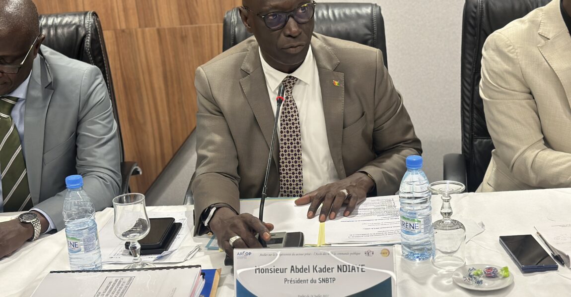 ALERTE SUR LES BARRIERES SYSTEMIQUES QUI FREINENT LES ENTREPRISES DU BTP : Le Président du SNBTP plaide un engagement fort pour une réforme en profondeur