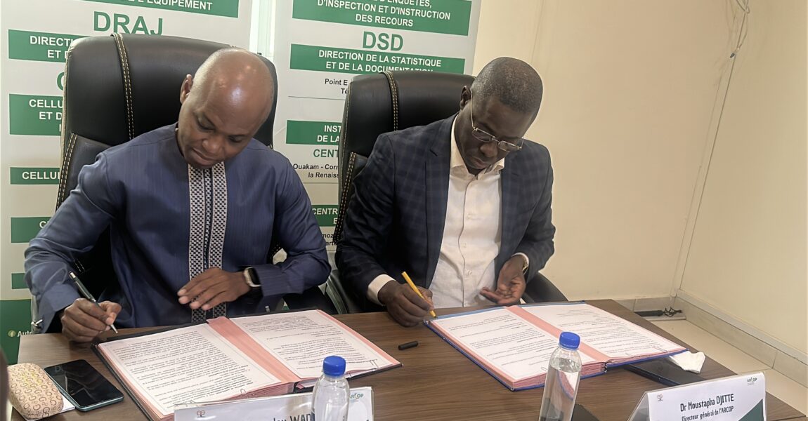 COMMANDE PUBLIQUE ET INNOVATION : L’ARCOP et l’École polytechnique de Thiès (EPT) scellent un partenariat