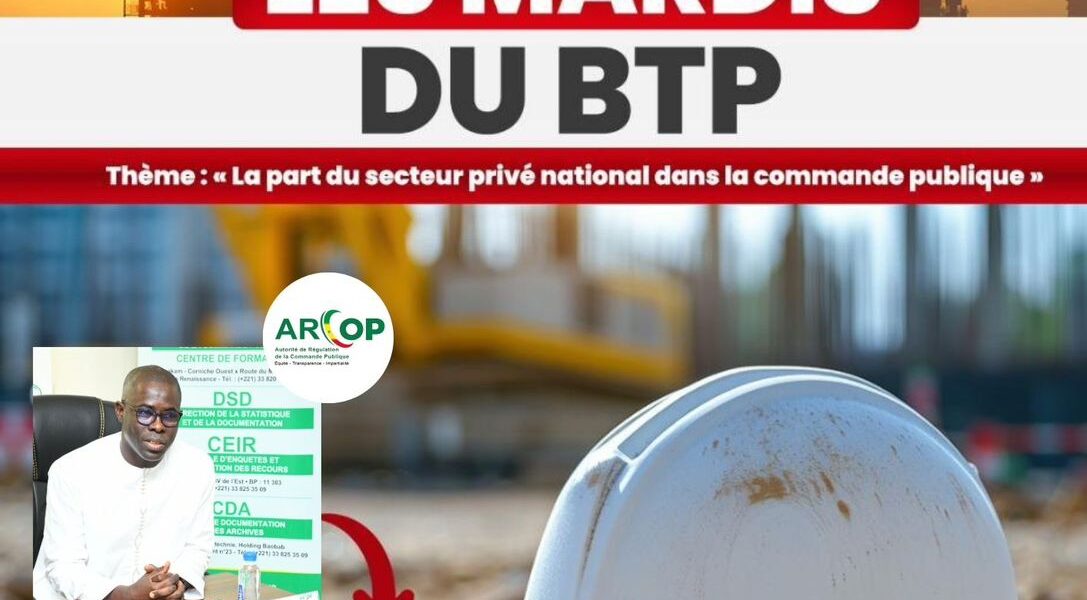 SAVE THE DATE _ LES MARDIS DU BTP : Le DG de l’ARCOP face aux acteurs du secteur