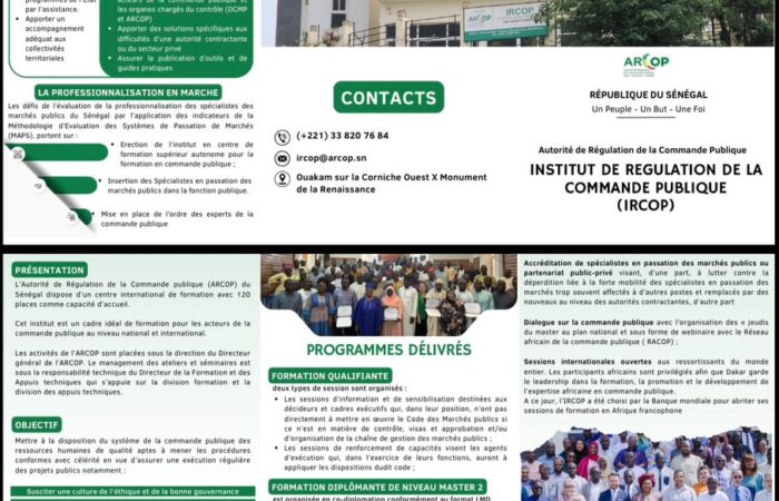 FORMATION – MAITRISES SPECIALISEES DE DAKAR ET THIES : Les inscriptions lancées pour les 11e et 3e promotions