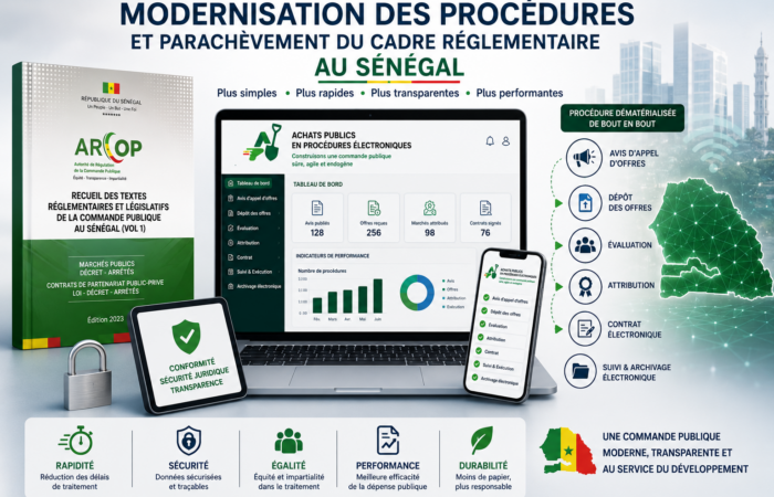 ZOOM SUR……LE RENOUVEAU DE LA COMMANDE PUBLIQUE - AXE 1 : Modernisation des procédures et parachèvement du cadre réglementaire